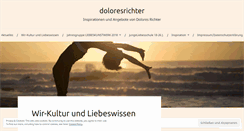 Desktop Screenshot of doloresrichter.com